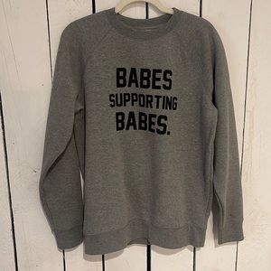 Brunette the Label “Babes supporting Babes” sweatshirt
